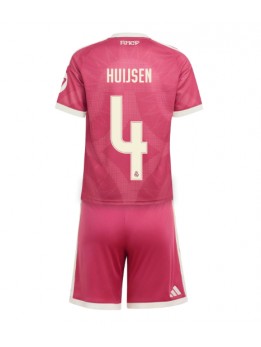Real Madrid Dean Huijsen #4 Replika Tredje Kläder Barn 2026-27 Kortärmad (+ byxor)